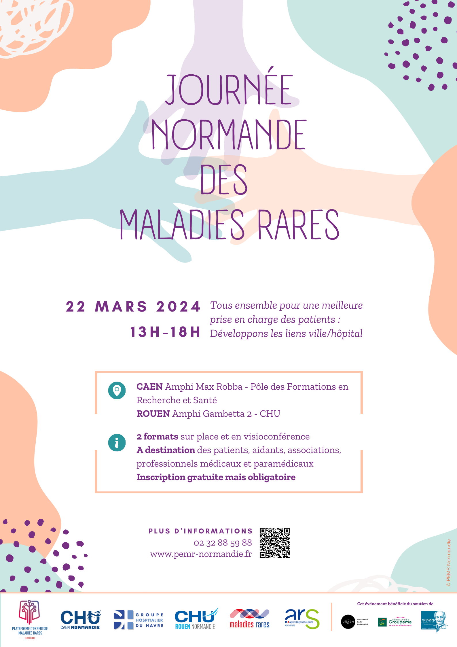 Journée Normande des Maladies Rares - 22 mars 2024