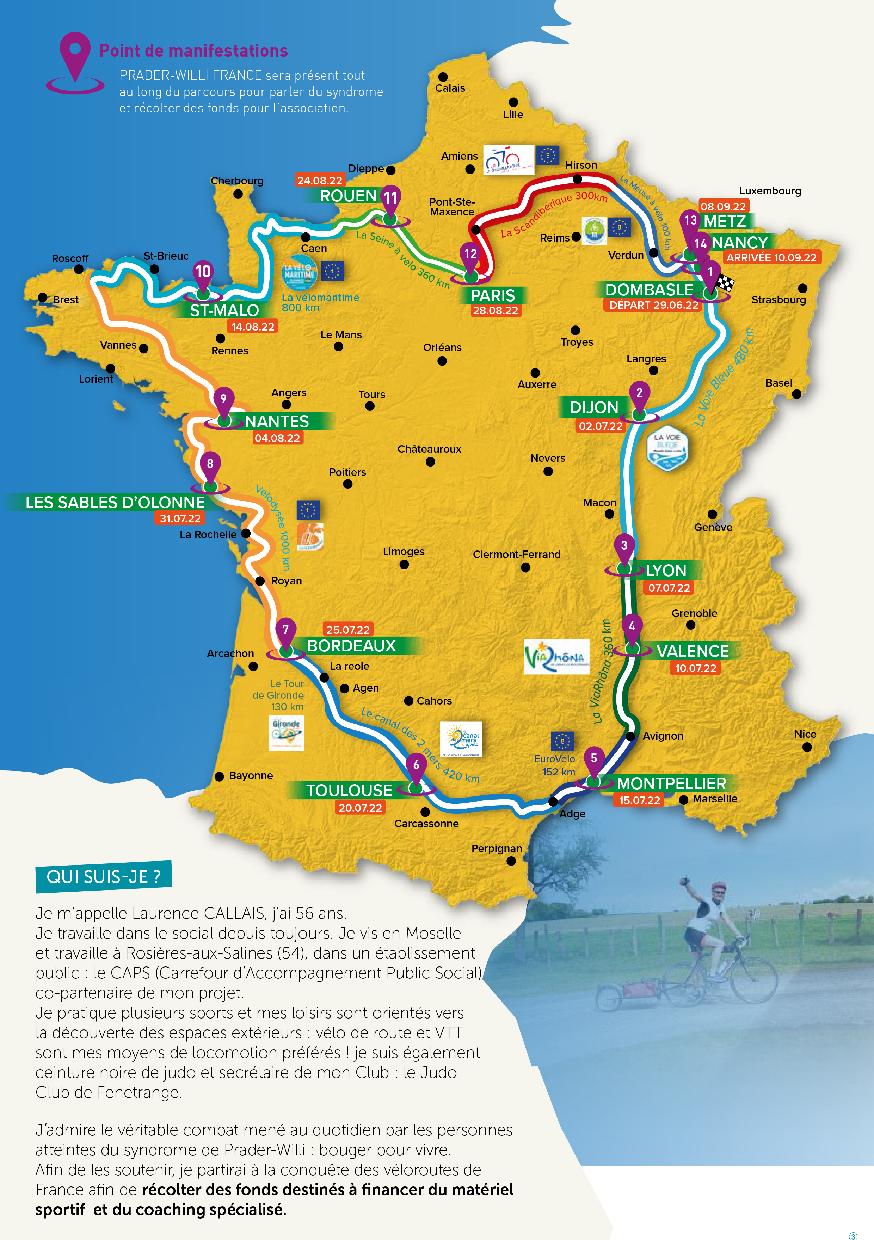 Tour de France à Vélo les 24/25 aout 2022 à Rouen