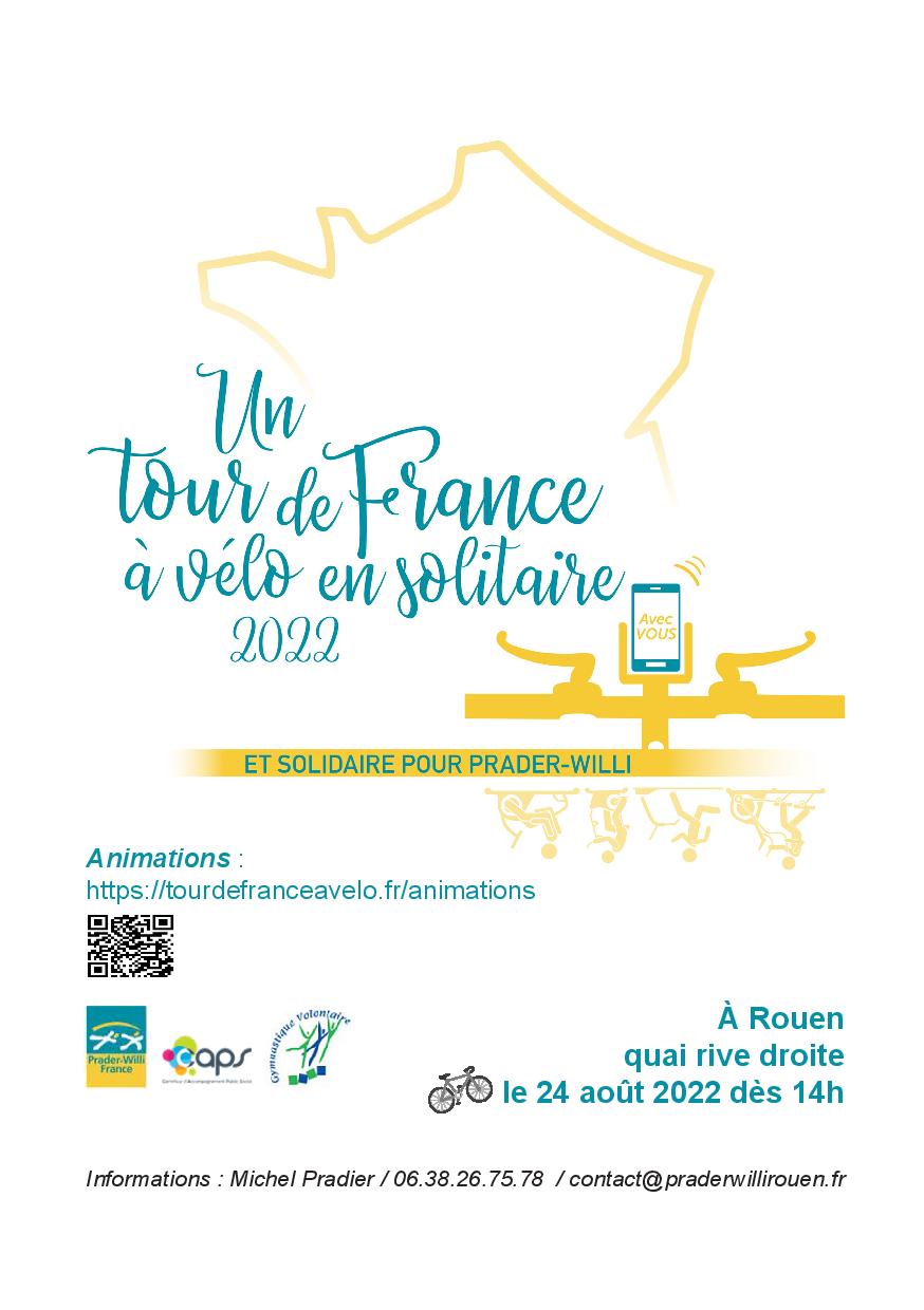Tour de France à Vélo le 24 aout 2022 à Rouen